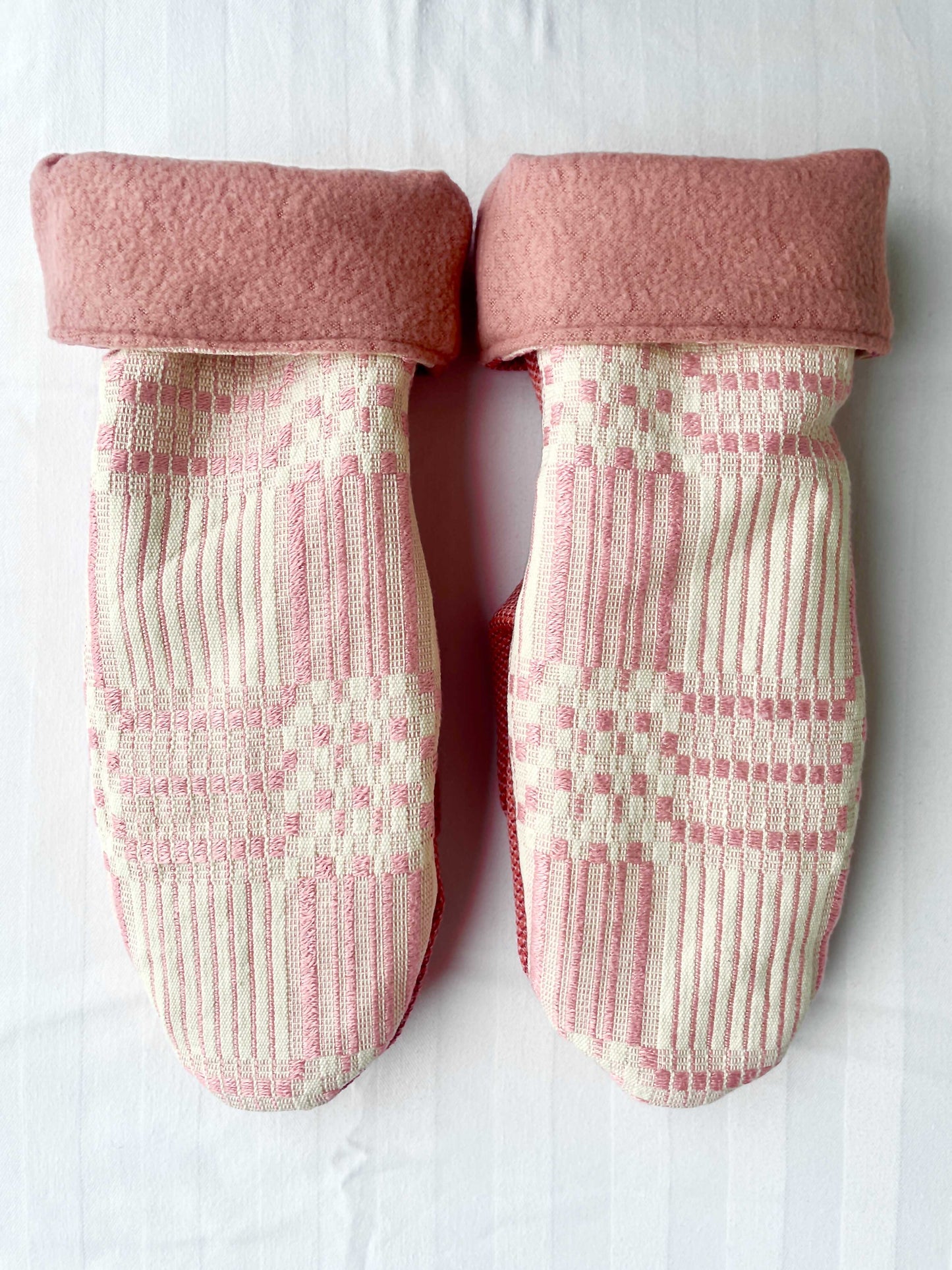 Luffer Lyserøde med mønster