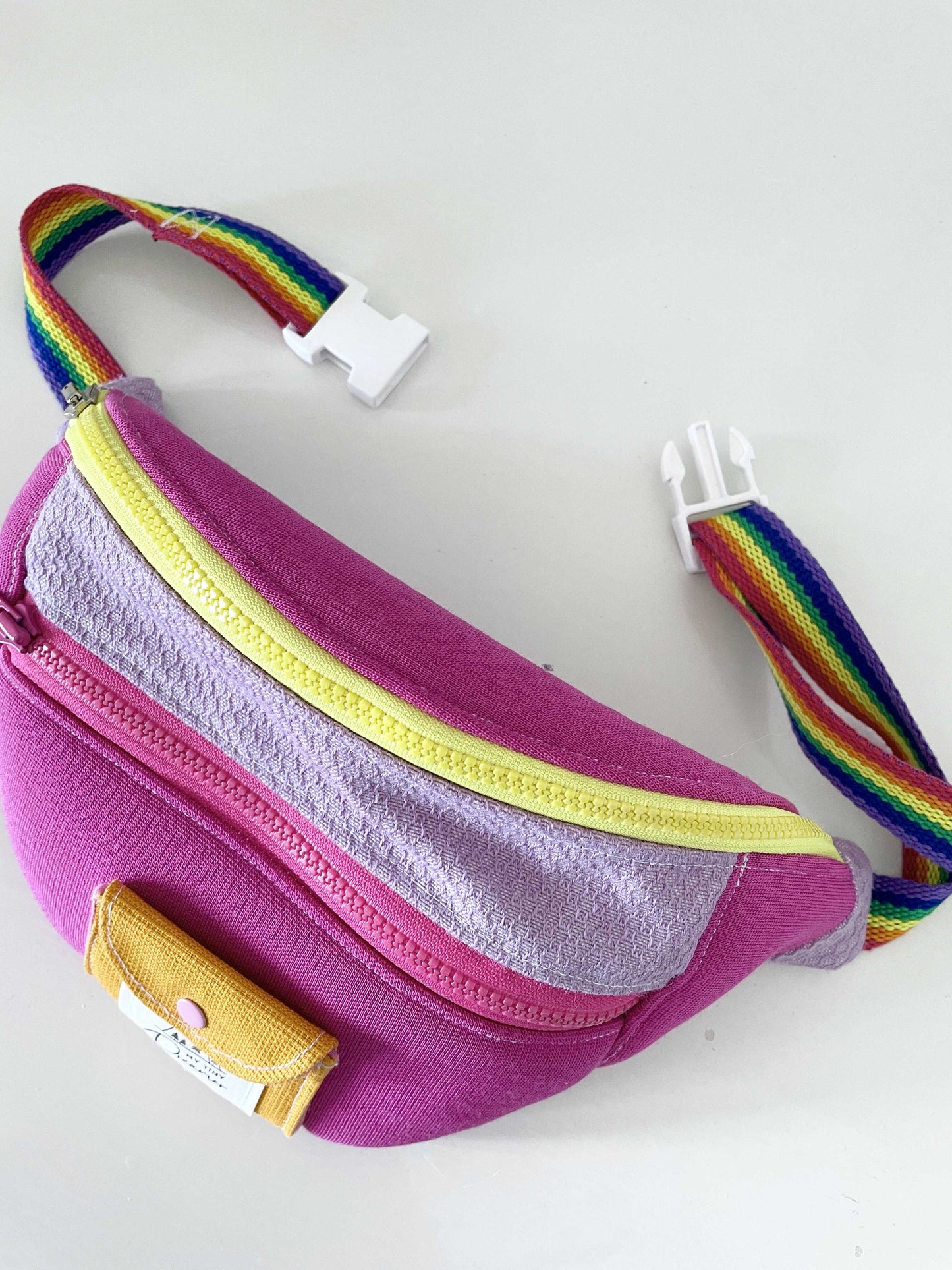 Bumbag - Pink, gul og lilla