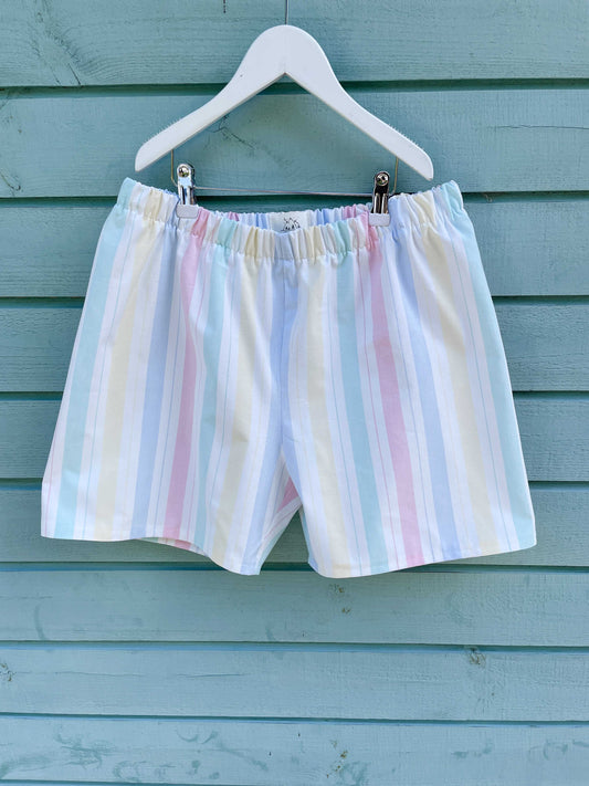 Shorts - Pastelstriber