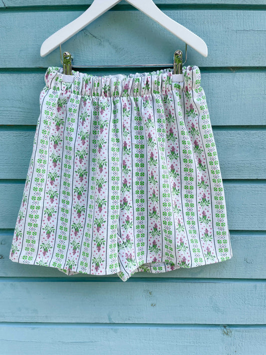 Shorts - Lyserød og grøn