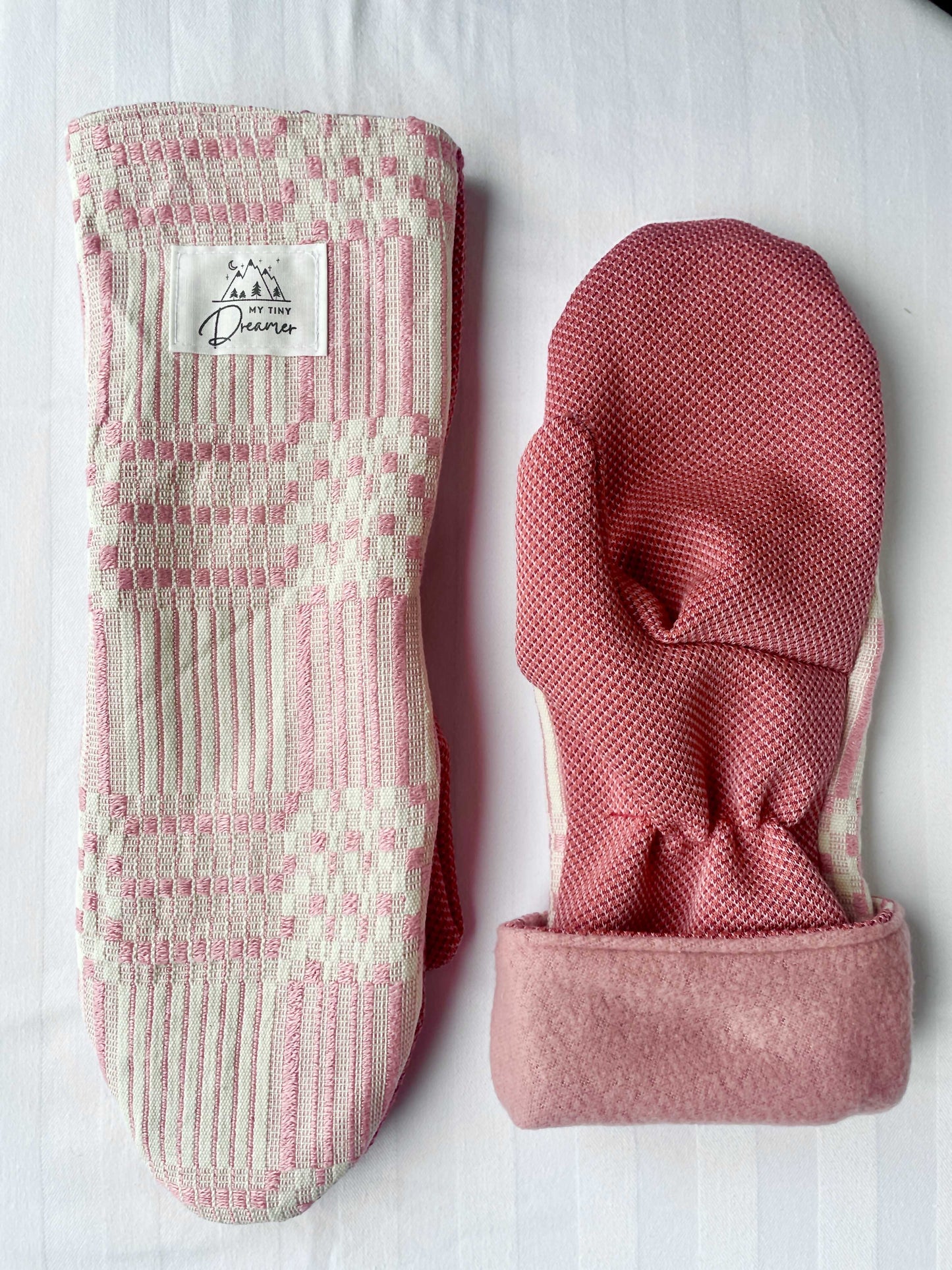 Luffer Lyserøde med mønster