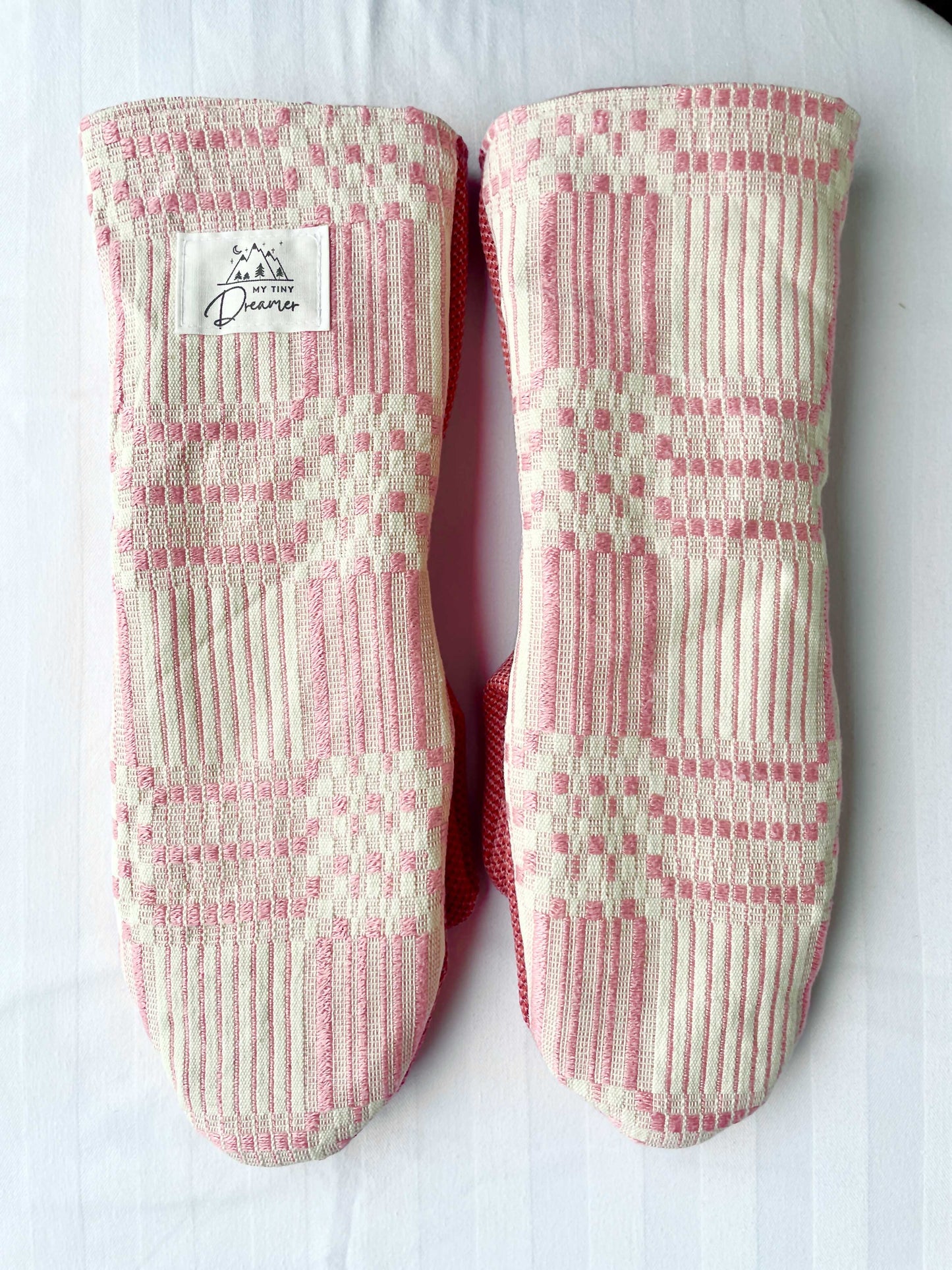 Luffer Lyserøde med mønster